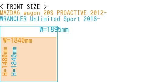 #MAZDA6 wagon 20S PROACTIVE 2012- + WRANGLER Unlimited Sport 2018-